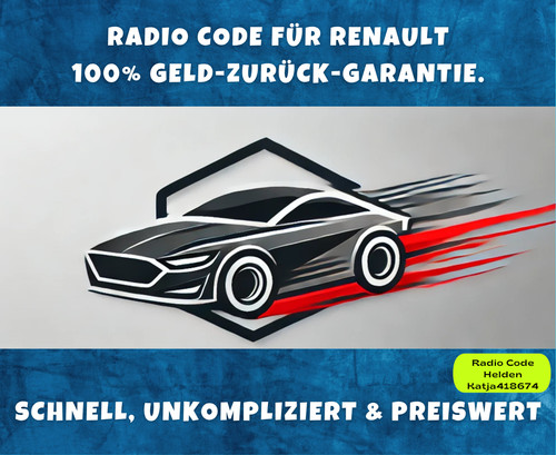 Renault radio code - radio,