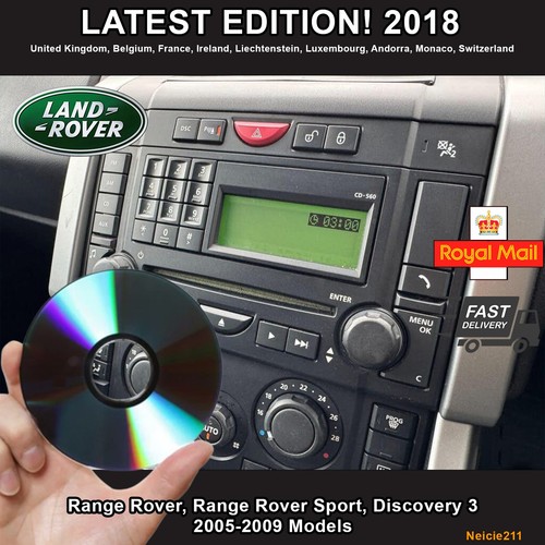 Range rover sat nav - range, navigation