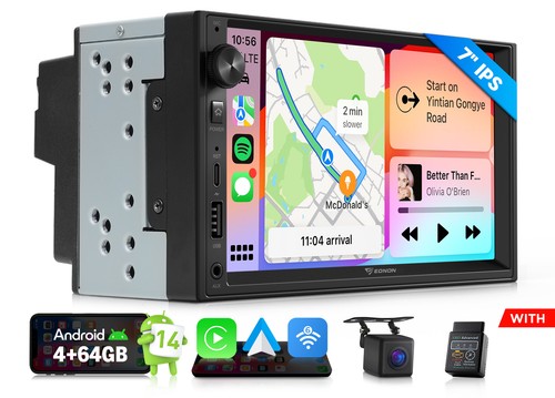 Cam obd 2din ips - android, 14